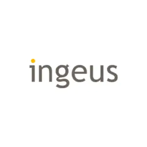 The Ingeus logo with the brand name "ingeus" in lowercase grey letters and a small yellow dot above the letter "i" on a white background.